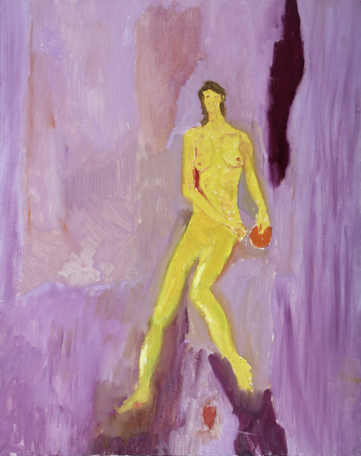 Nude with Orange
